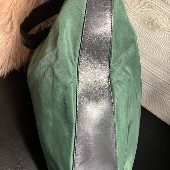 Prada Green Nylon Tote Bag - Picture 5 of 9